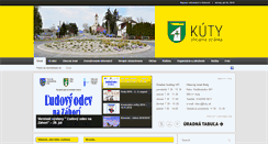 Desktop Screenshot of kuty.sk