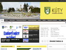 Tablet Screenshot of kuty.sk